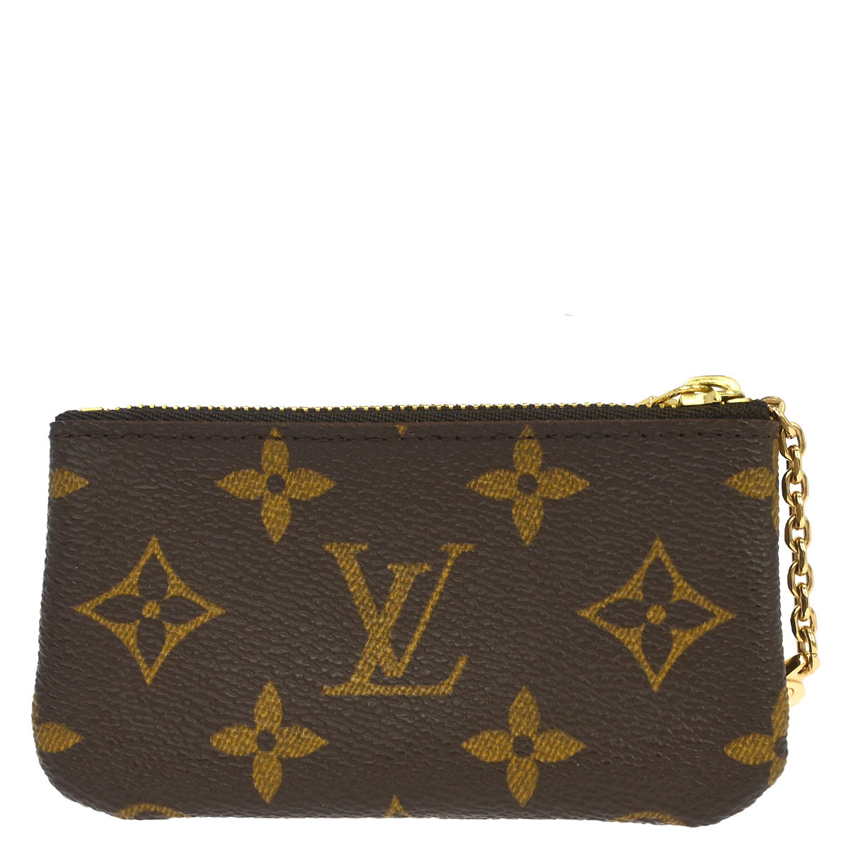 Louis Vuitton Monogram Pochette Cles Coin Purse M62650
