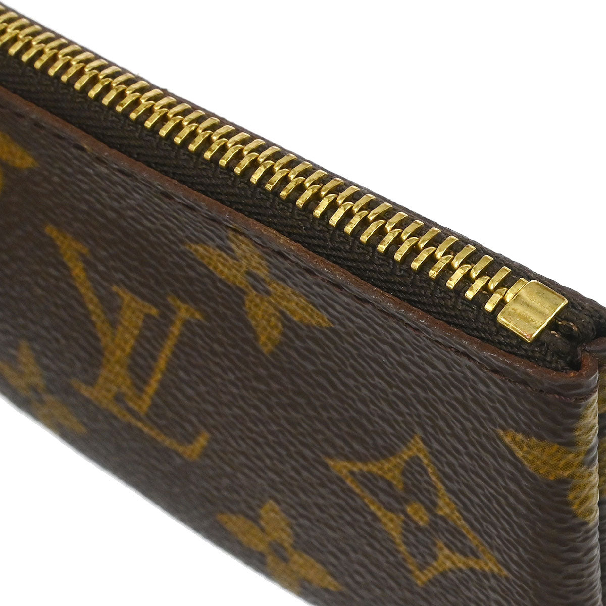 Louis Vuitton Monogram Pochette Cles Coin Purse M62650