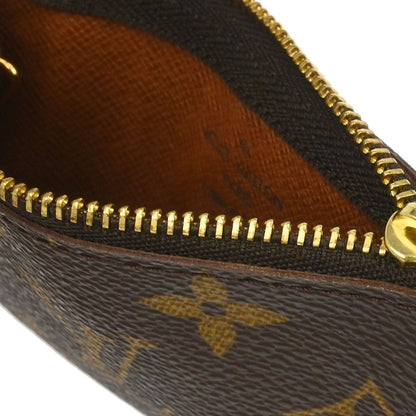 Louis Vuitton Monogram Pochette Cles Coin Purse M62650