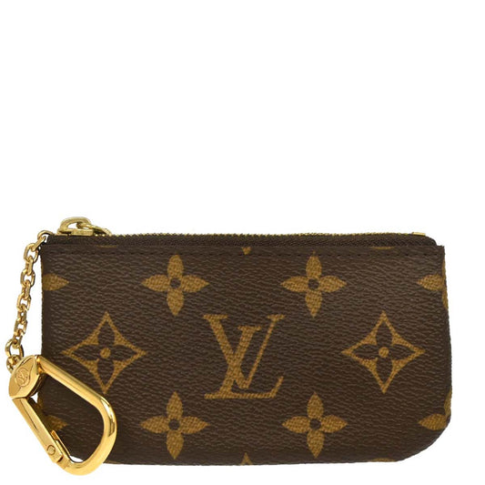 Louis Vuitton Monogram Pochette Cles Coin Purse M62650