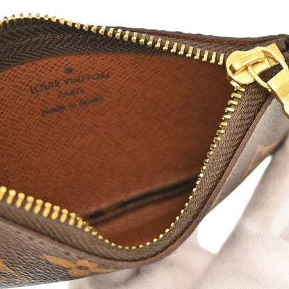 Louis Vuitton Monogram Pochette Cles Coin Purse M62650