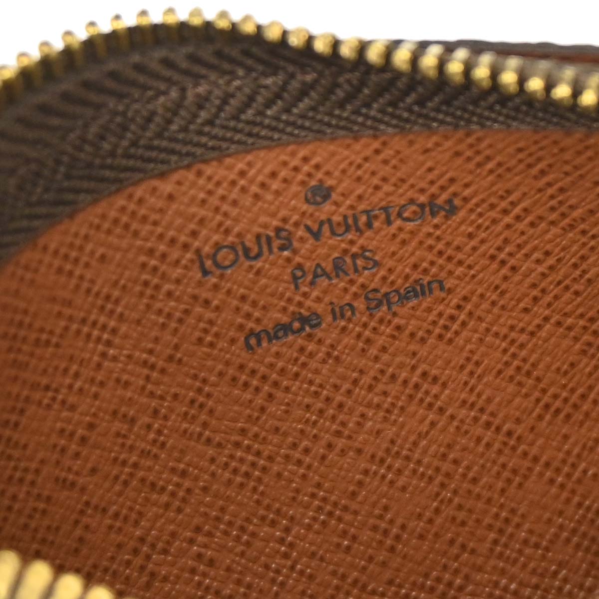 Louis Vuitton Monogram Pochette Cles Coin Purse M62650