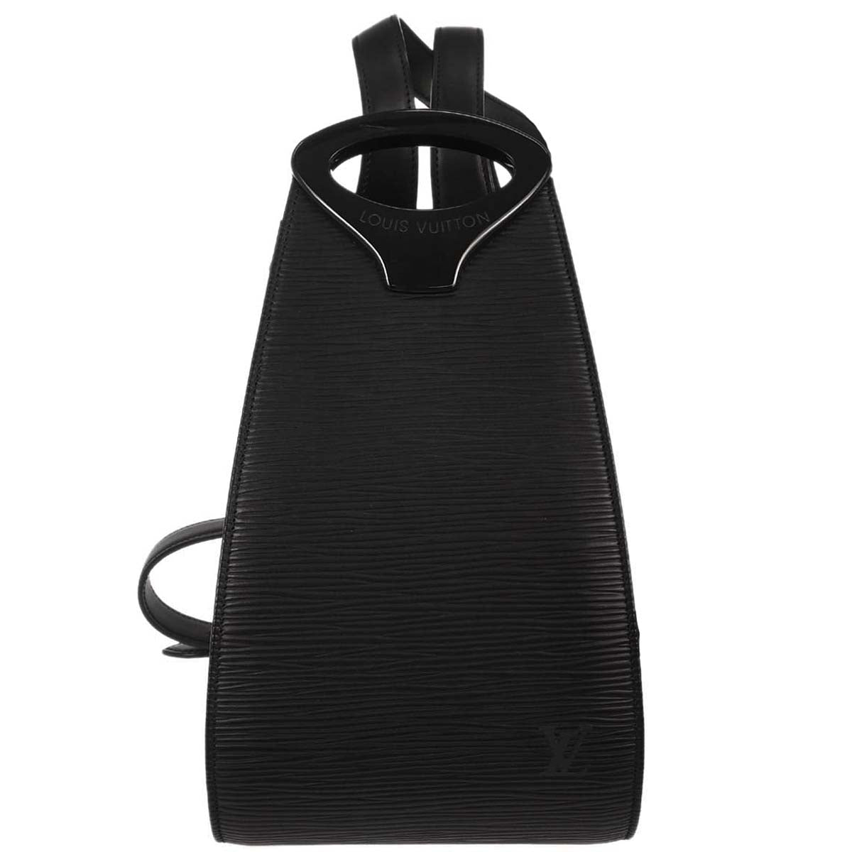Louis Vuitton 1999 Black Epi Minuit Shoulder Bag M52392