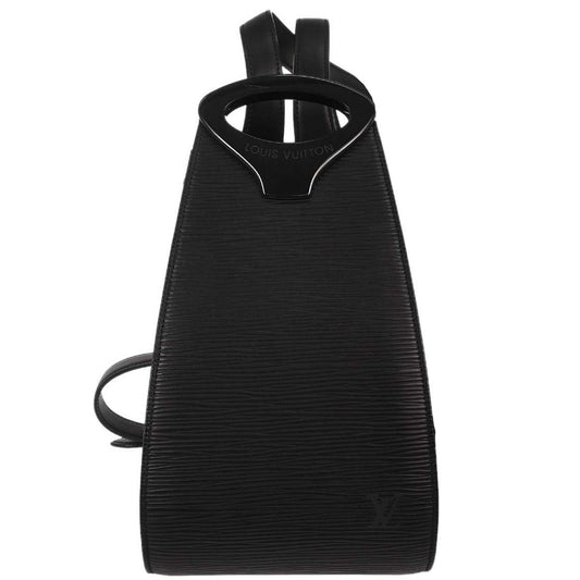 Louis Vuitton 1999 Black Epi Minuit Shoulder Bag M52392