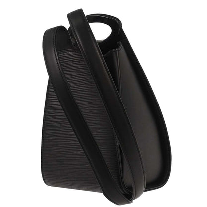 Louis Vuitton 1999 Black Epi Minuit Shoulder Bag M52392