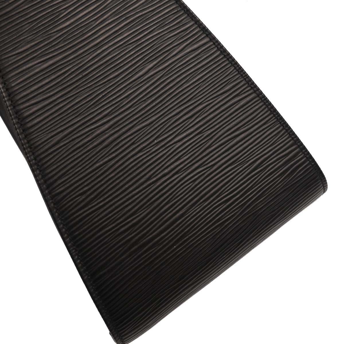 Louis Vuitton 1999 Black Epi Minuit Shoulder Bag M52392