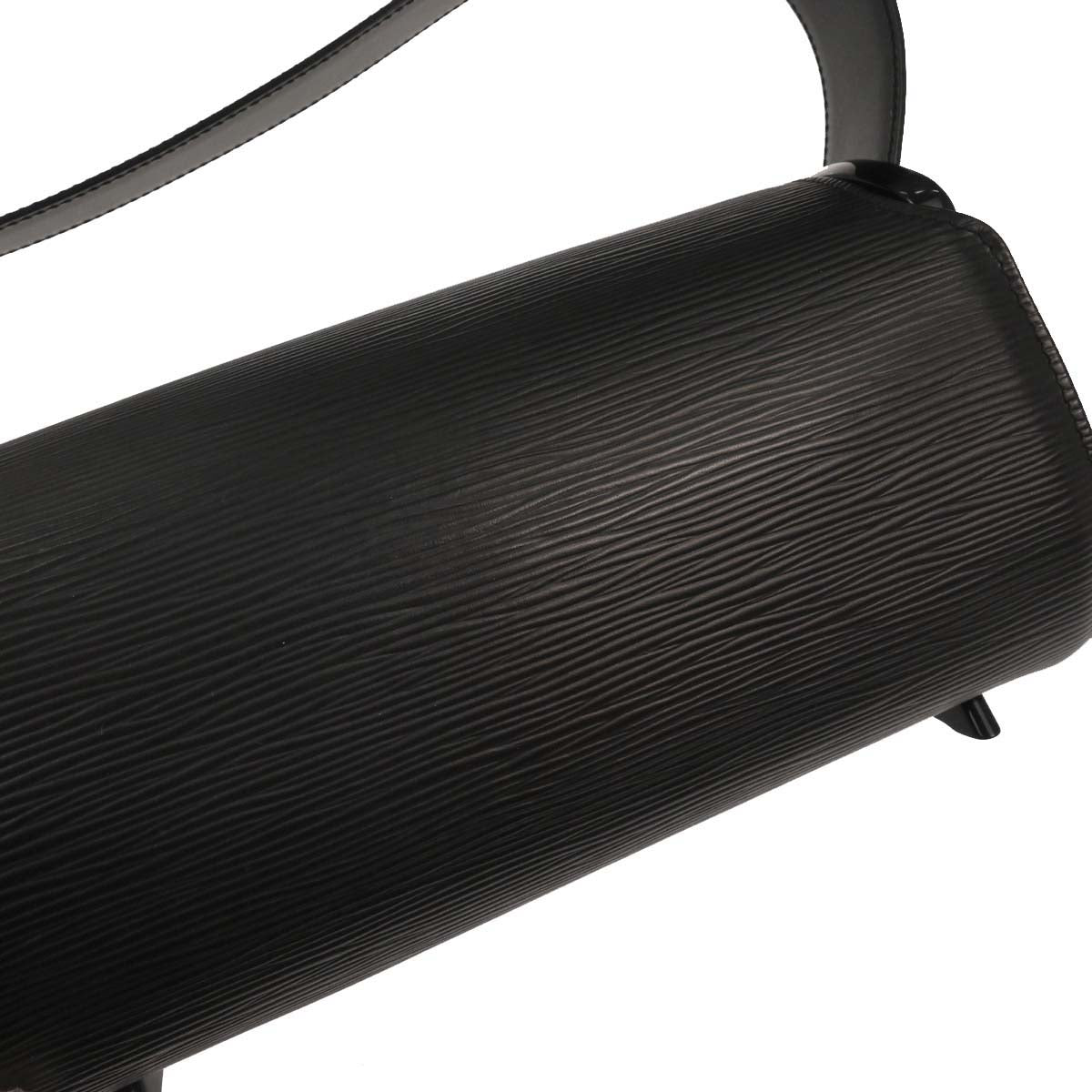 Louis Vuitton 2003 Black Epi Nocturne PM Shoulder Bag M52182