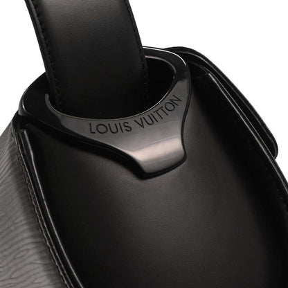 Louis Vuitton 2003 Black Epi Nocturne PM Shoulder Bag M52182