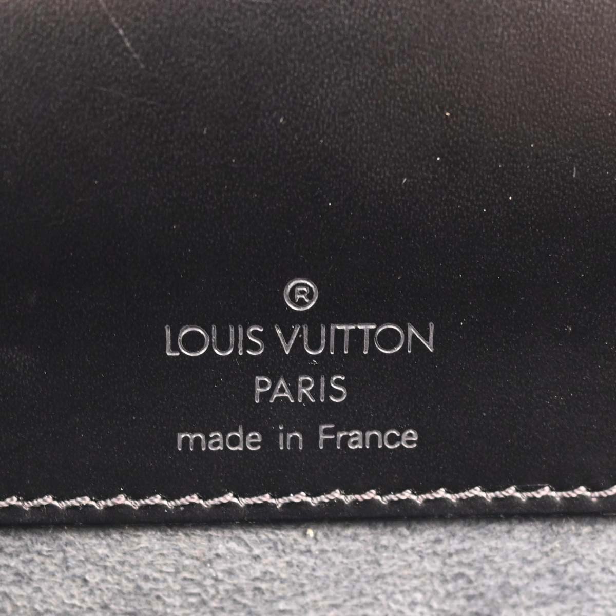 Louis Vuitton 2003 Black Epi Nocturne PM Shoulder Bag M52182