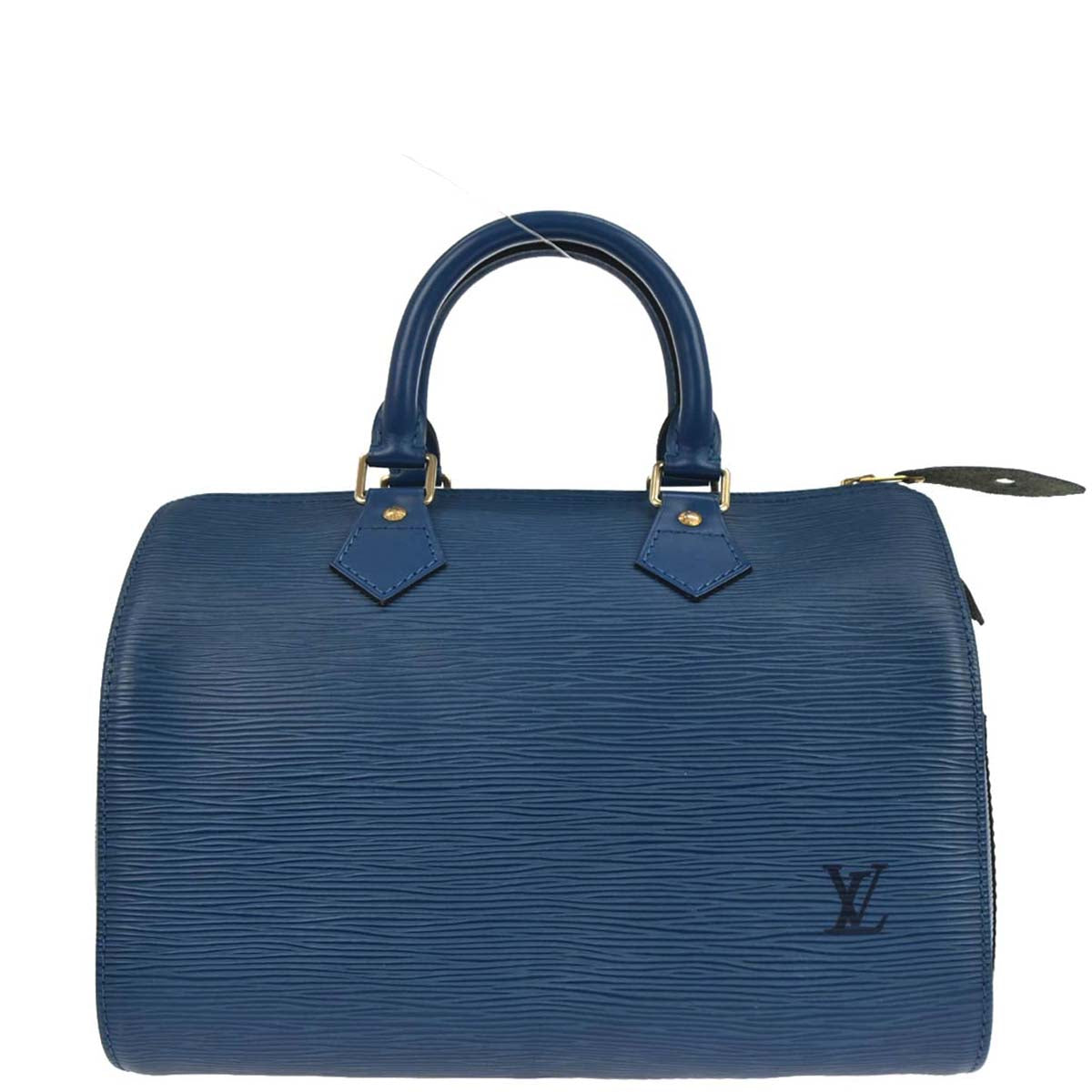 Louis Vuitton 1995 Blue Epi Speedy 25 Handbag M43015