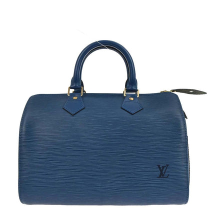Louis Vuitton 1995 Blue Epi Speedy 25 Handbag M43015