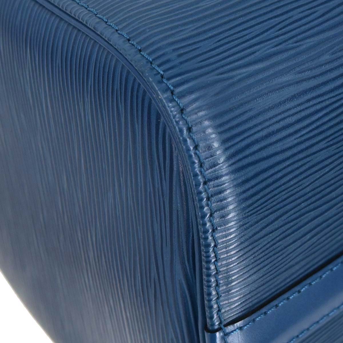 Louis Vuitton 1995 Blue Epi Speedy 25 Handbag M43015