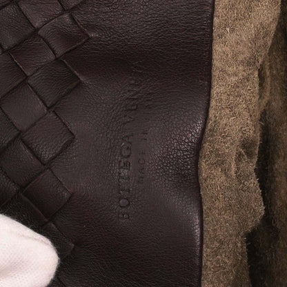 Bottega Veneta Brown Lambskin Intrecciato Tote Bag