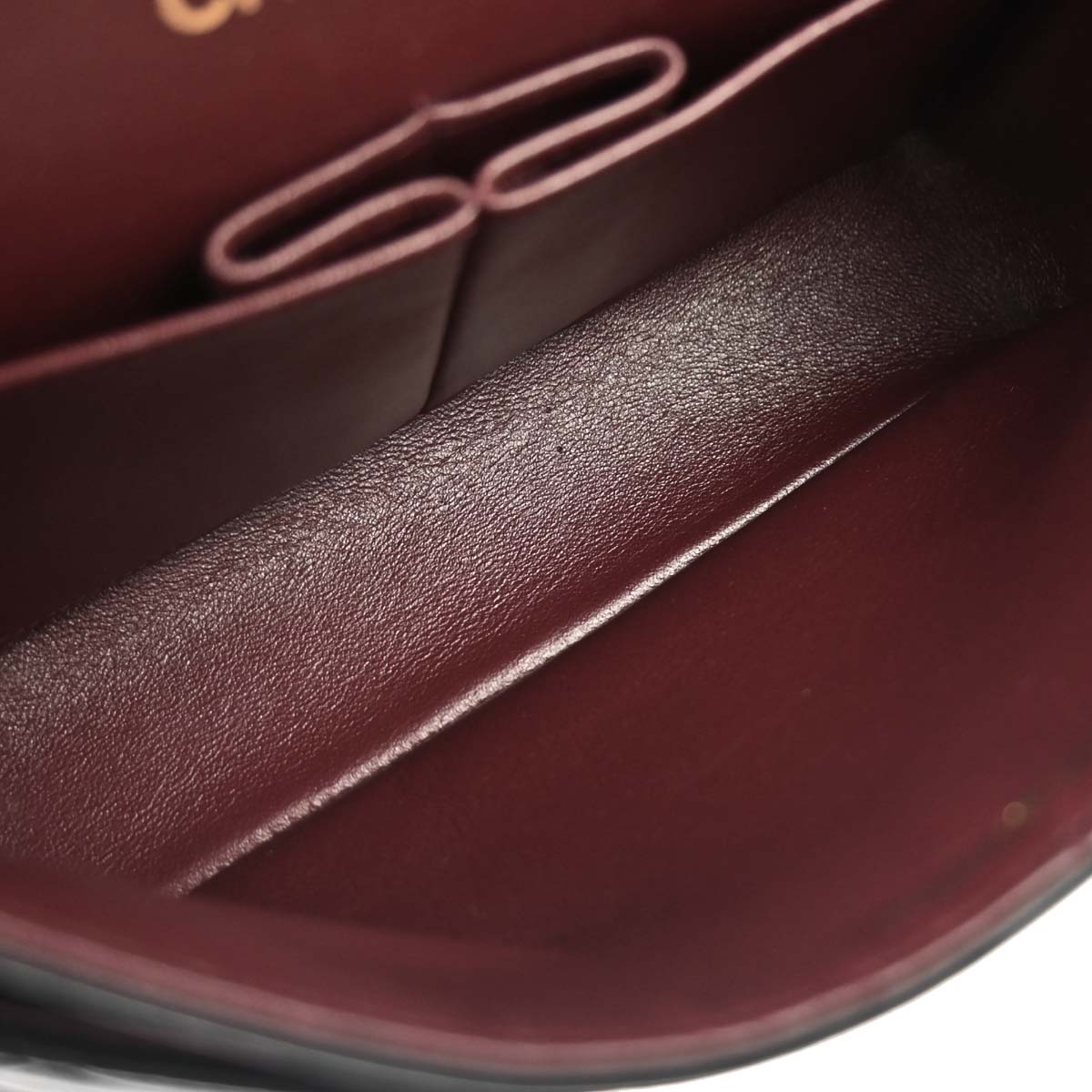 Chanel 1994-1996 Black Lambskin Small Classic Double Flap Shoulder Bag