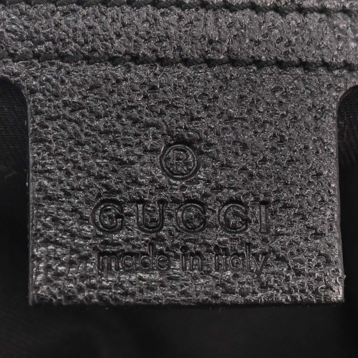 Gucci Black Canvas GG Hobo Handbag
