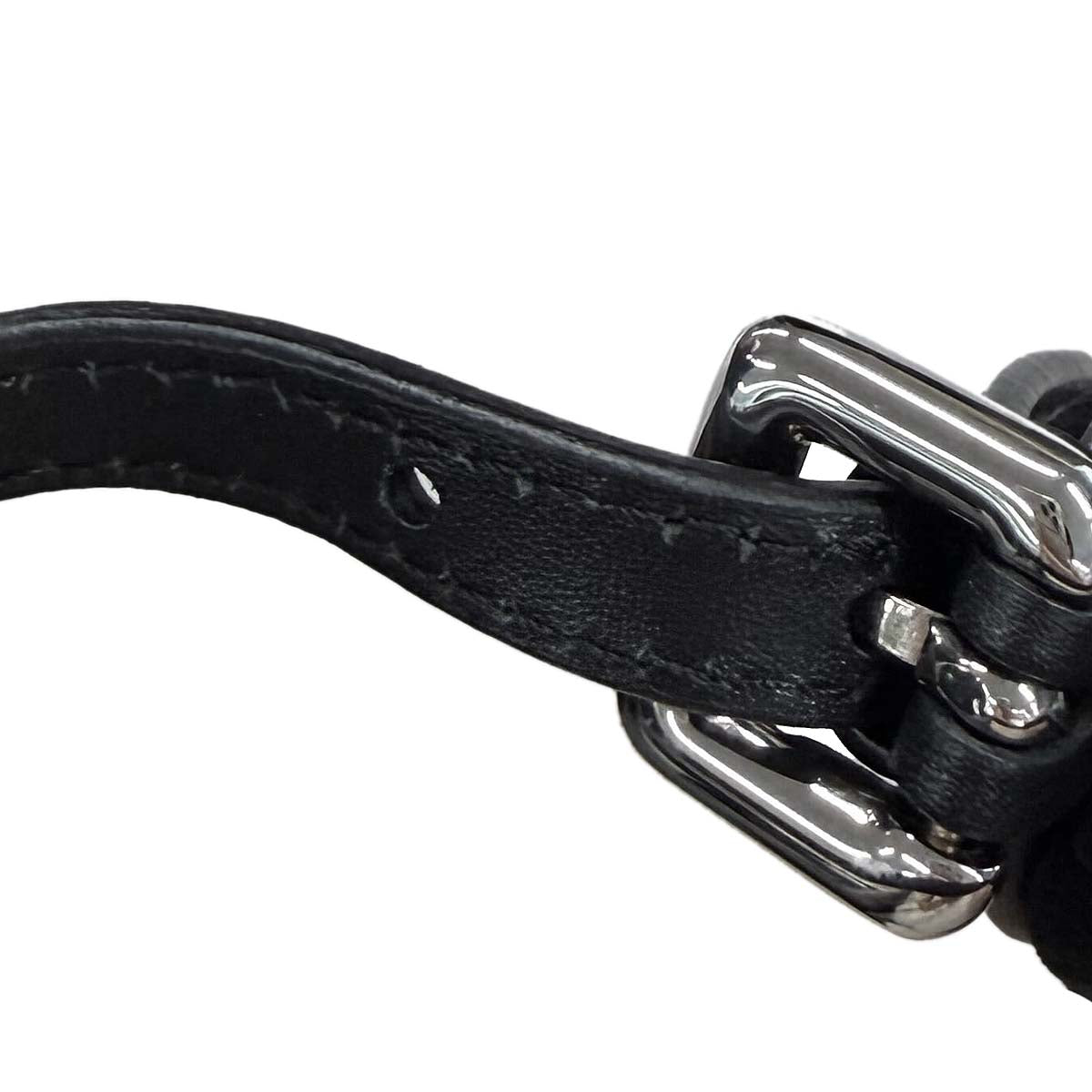 Celine Black Suede C Macadam Handbag