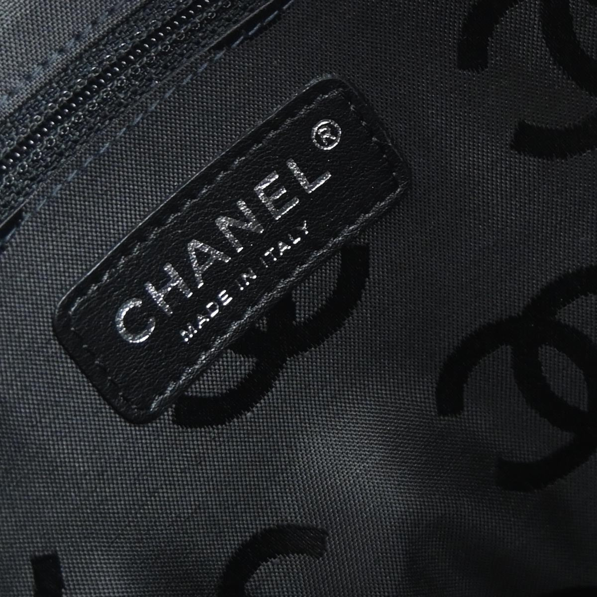 Chanel Beige Calfskin Cambon Ligne Tote Handbag