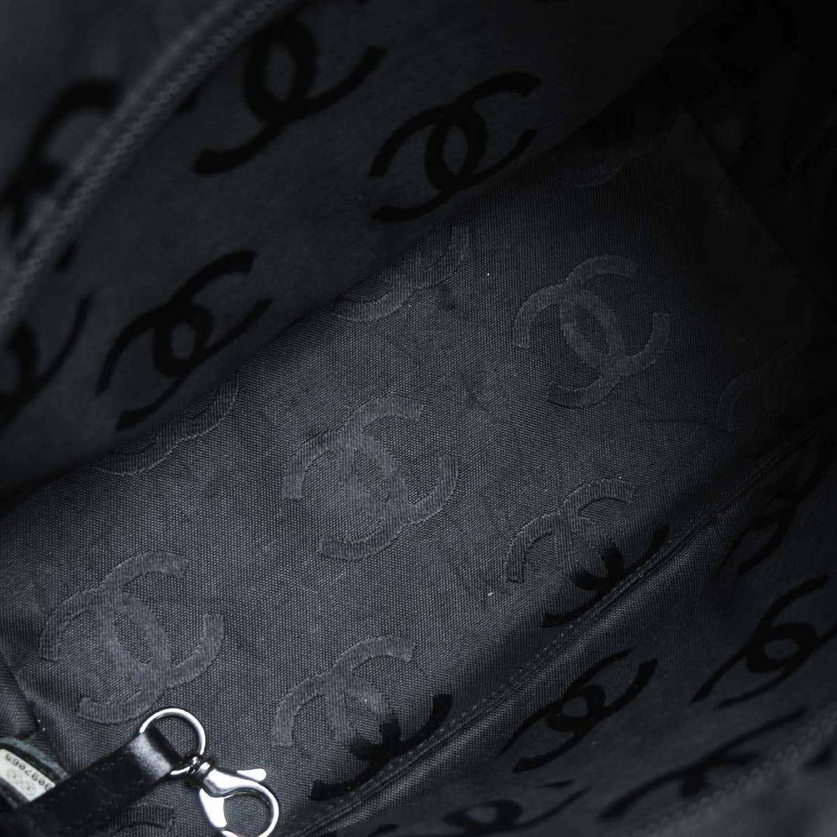 Chanel 2005-2006 Beige Calfskin Cambon Ligne Tote Handbag