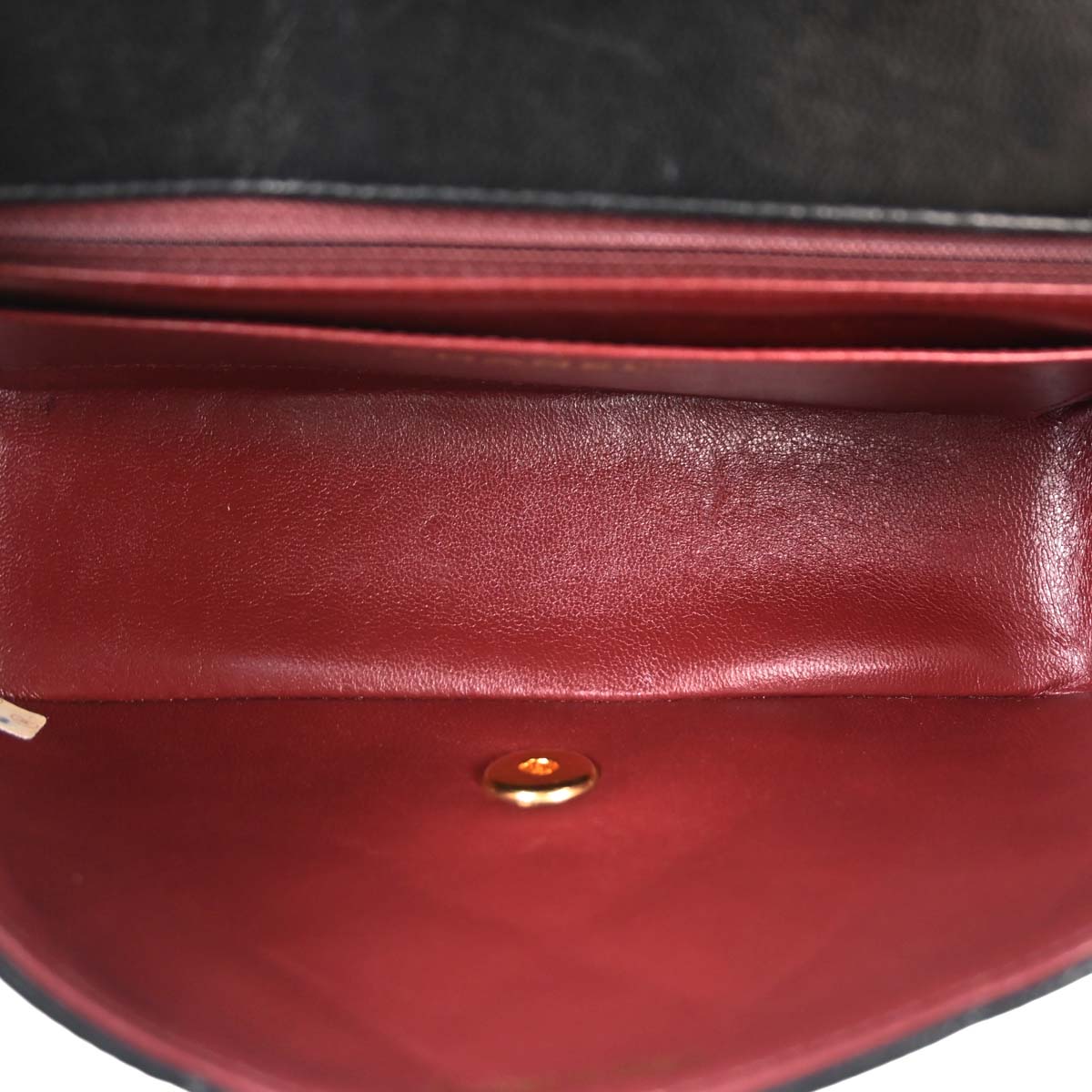 Chanel 1991-1994 Black Lambskin Small Diana Shoulder Bag