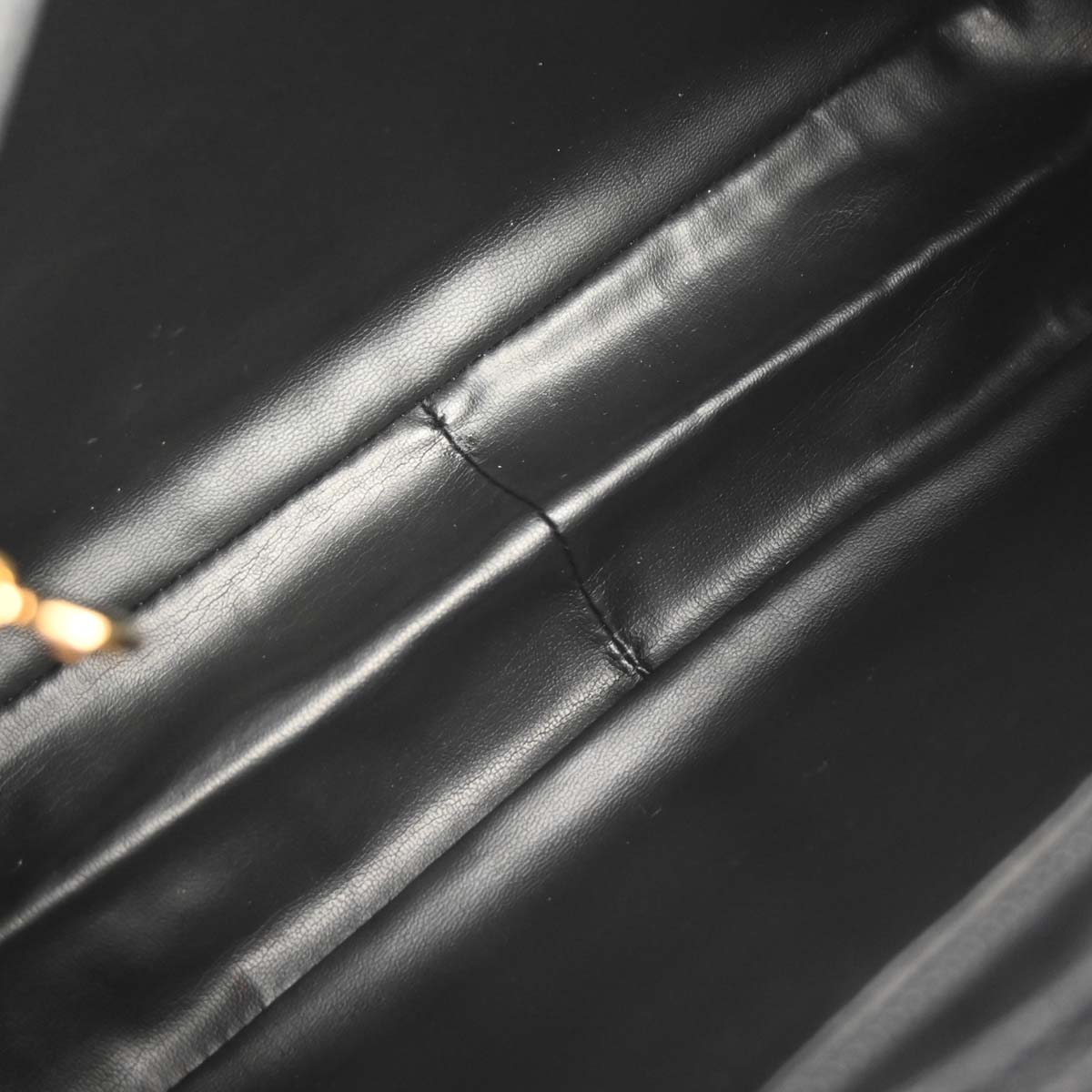 Chanel 1994-1996 Black Caviar Skin Triple CC Shoulder Tote Bag