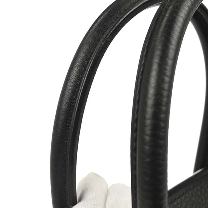 Hermes Black Ardennes Birkin 35 Handbag