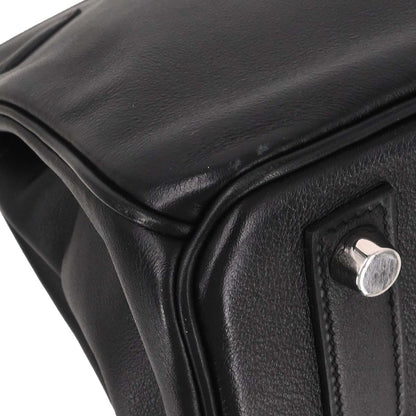 Hermes 2016 Black Swift Birkin 25 Handbag