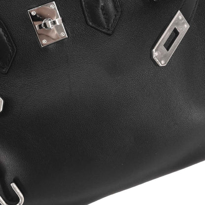 Hermes 2016 Black Swift Birkin 25 Handbag