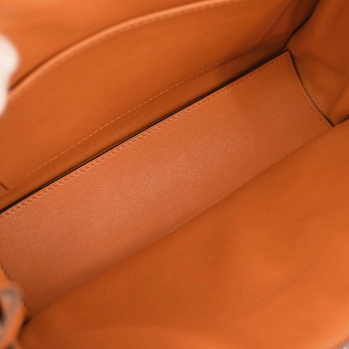 Hermes Orange Swift Kelly Danse 2 5way Bum Clutch Shoulder Bag