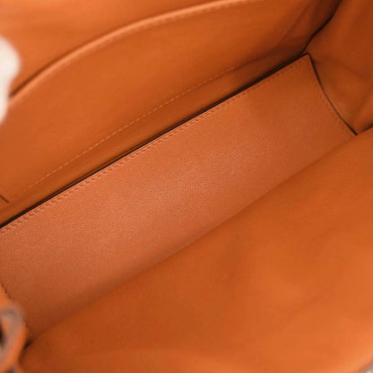 Hermes Orange Swift Kelly Danse 2 5way Bum Clutch Shoulder Bag