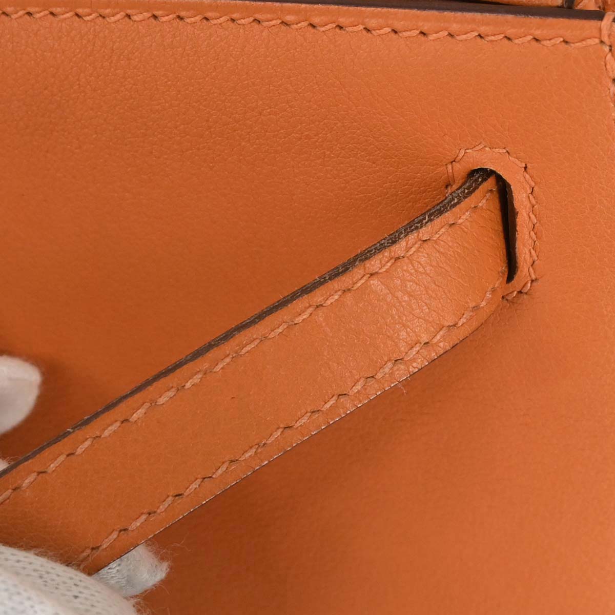 Hermes Orange Swift Kelly Danse 2 5way Bum Clutch Shoulder Bag