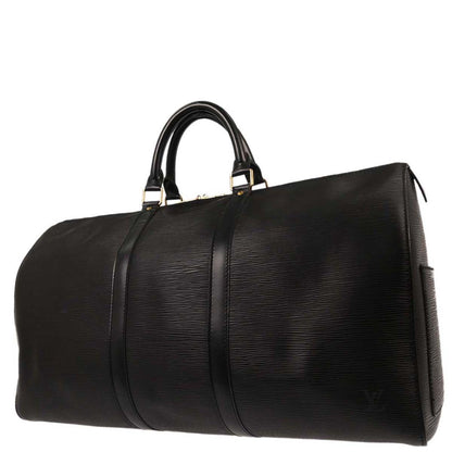 Louis Vuitton 1993 Black Epi Keepall 50 Travel Handbag M42962