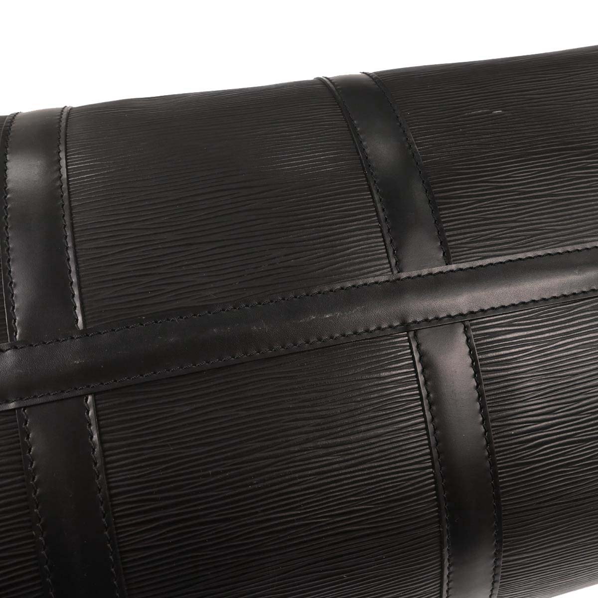 Louis Vuitton 1993 Black Epi Keepall 50 Travel Handbag M42962