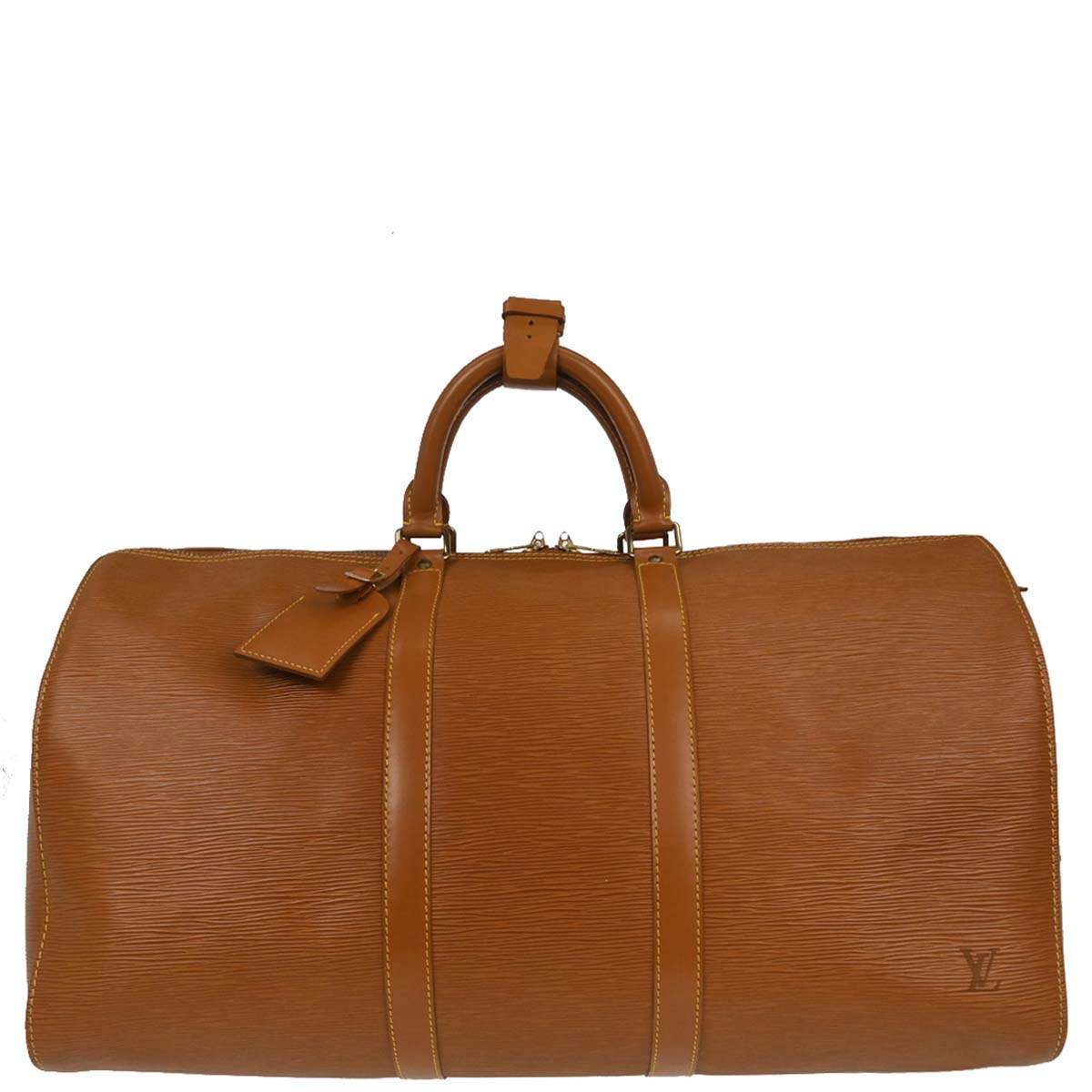 Louis Vuitton 1994 Brown Epi Keepall 50 Travel Handbag M42968