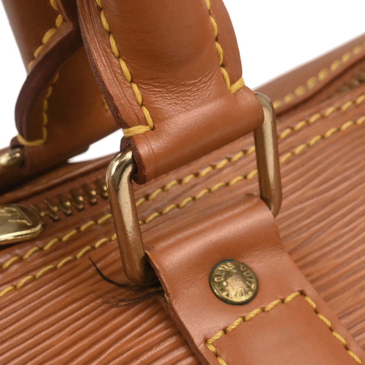 Louis Vuitton 1994 Brown Epi Keepall 50 Travel Handbag M42968