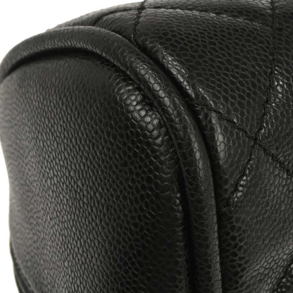 Chanel 2006-2008 Black Caviar Skin Bowling Bag 27