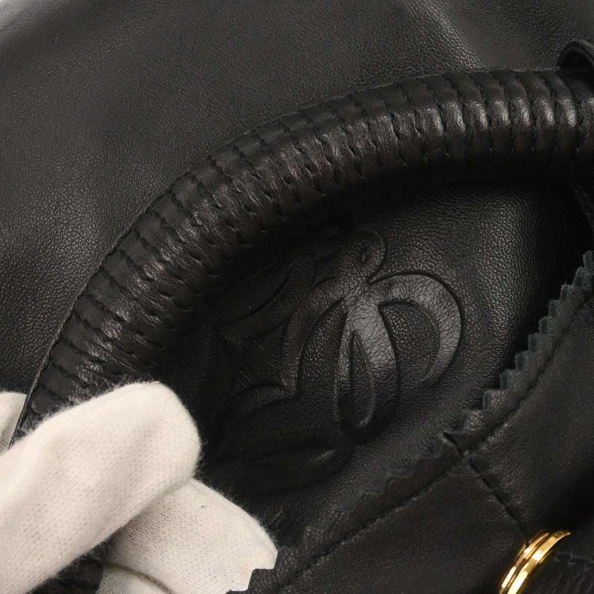 Loewe Black Lambskin Nappa Aire Handbag