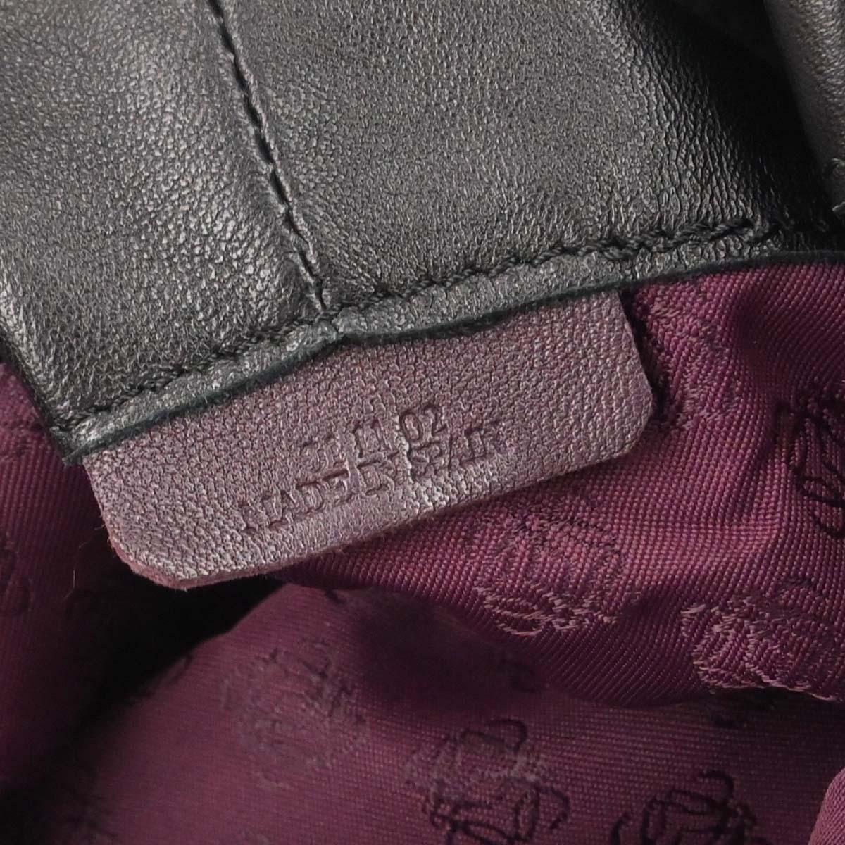 Loewe Black Lambskin Nappa Aire Handbag