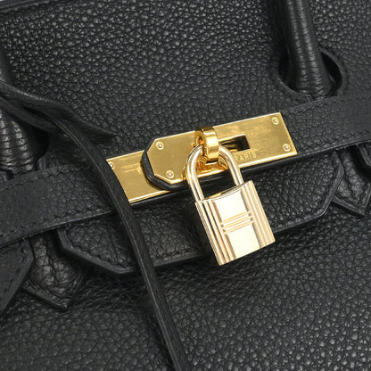 Hermes Black Togo Birkin 35 Handbag