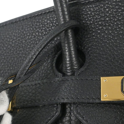 Hermes Black Togo Birkin 35 Handbag