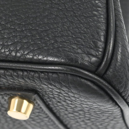 Hermes Black Togo Birkin 35 Handbag