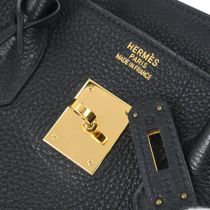 Hermes Black Togo Birkin 35 Handbag
