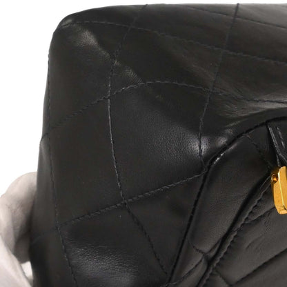 Chanel Black Lambskin Backpack