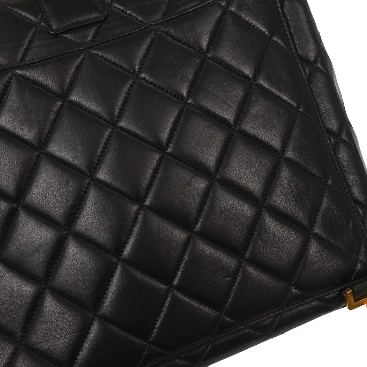 Chanel Black Lambskin Backpack