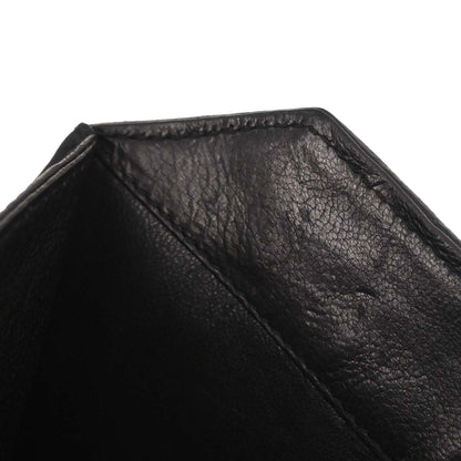 Chanel 1989-1991 Black Lambskin Octagon Shoulder Bag