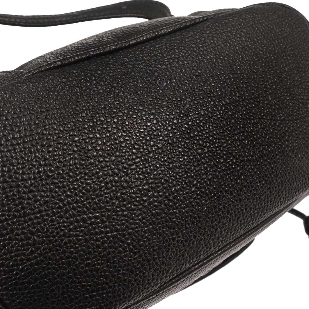 Yves Saint Laurent Black Leather Backpack