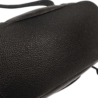 Yves Saint Laurent Black Leather Backpack