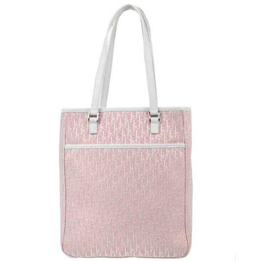 Christian Dior Pink Trotter Tote Handbag
