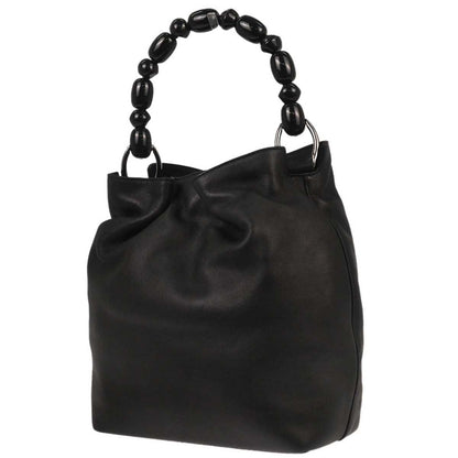 Christian Dior Black Leather Malice Handbag