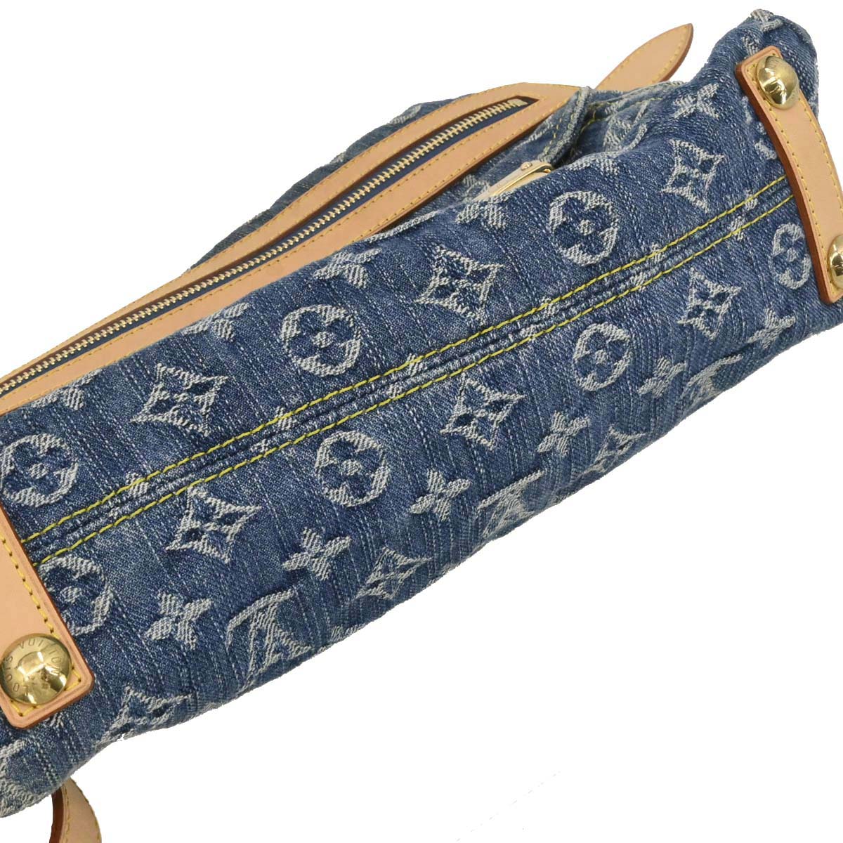 Louis Vuitton Blue Monogram Denim Baggy PM Shoulder Bag M95049