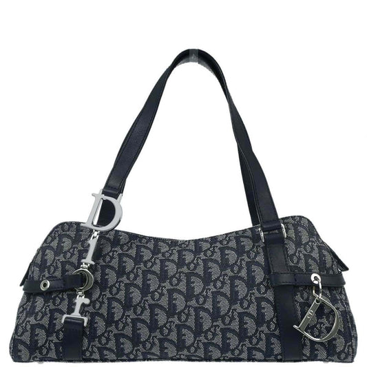 Christian Dior Navy Trotter Handbag